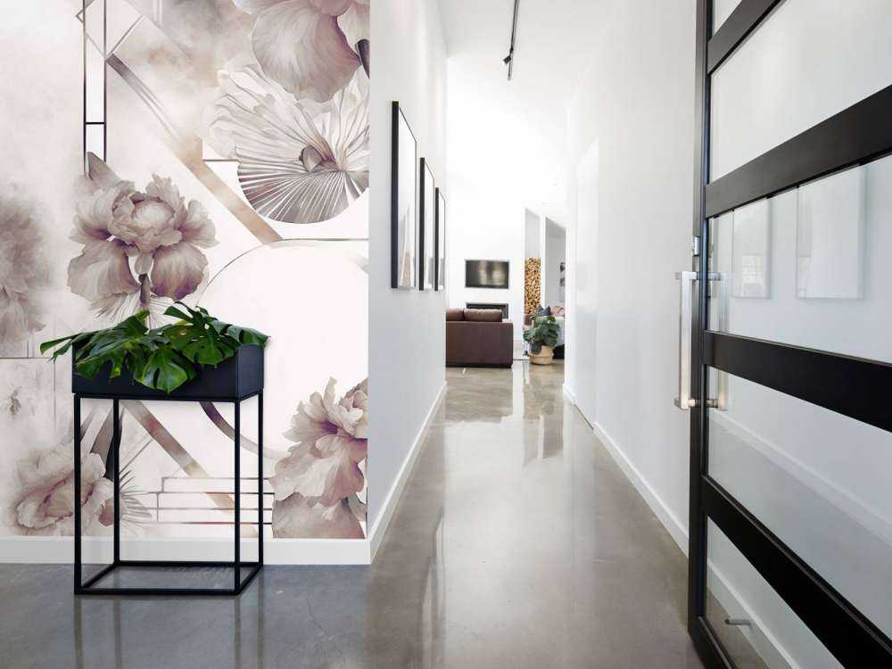 Akvarelle Geometri Brun