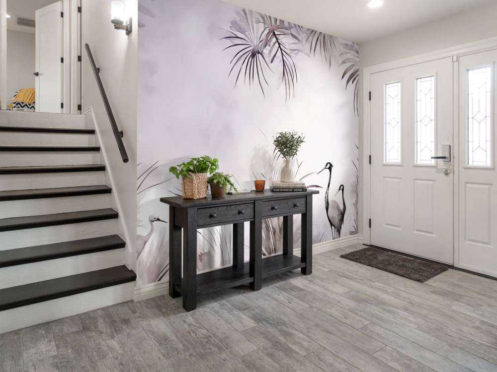 Kraner i marken hvid