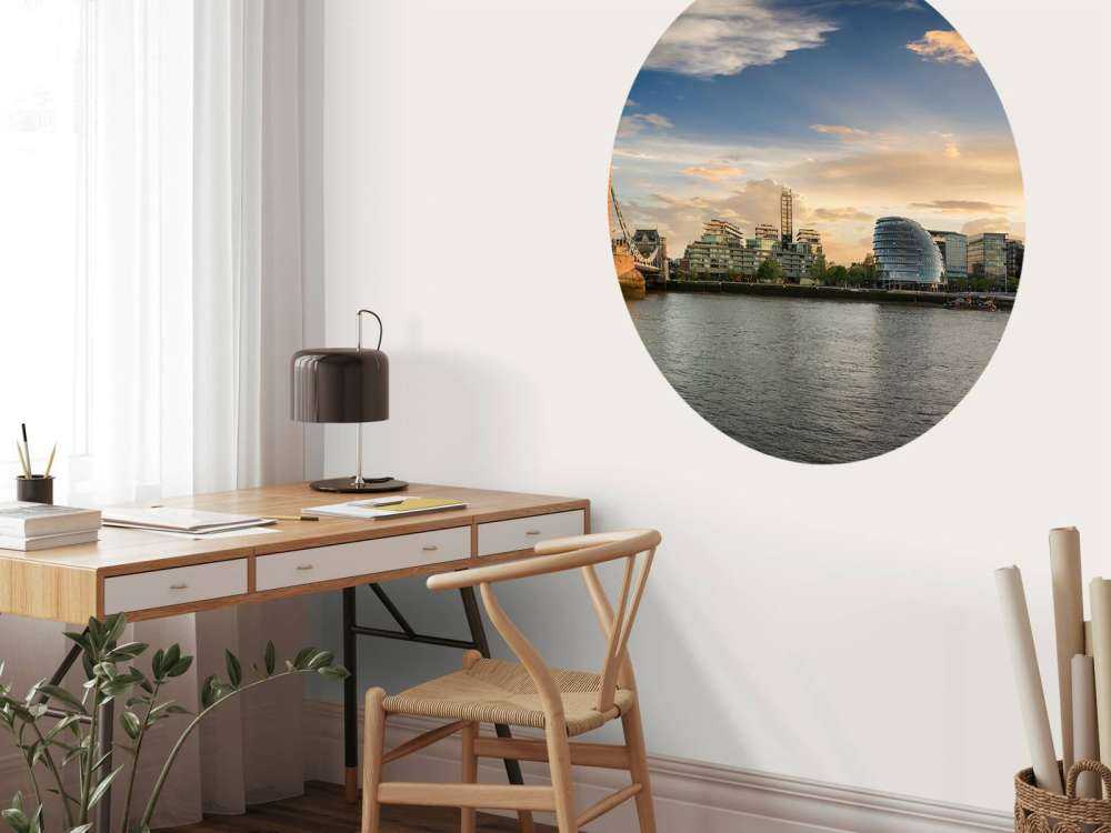 Skyline London med Tower bro