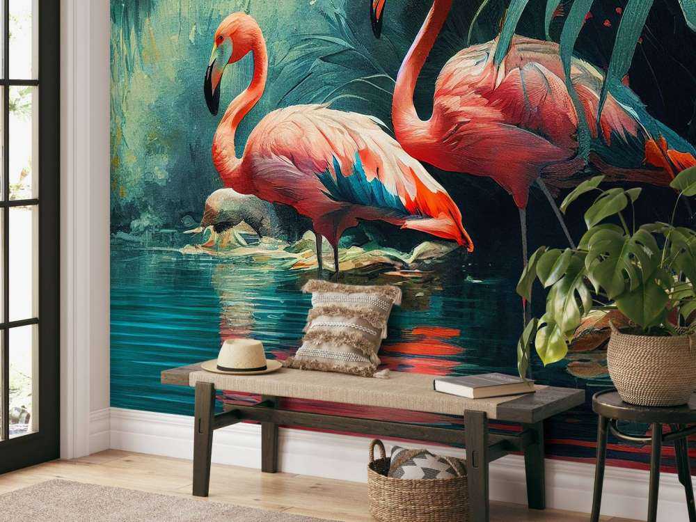Flamingo Oasis Vågnen