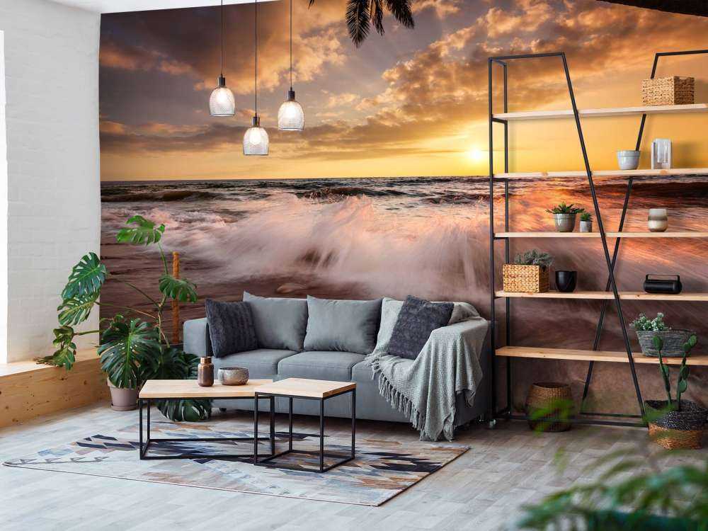 Romantisk solnedgang