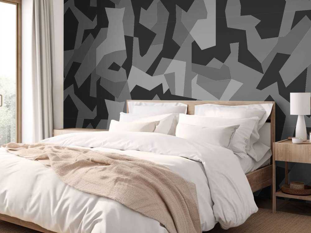 Gråt mønster, mørkt