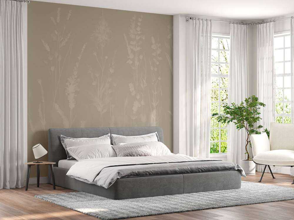 Lavendel Glänta Sömlös Taupe