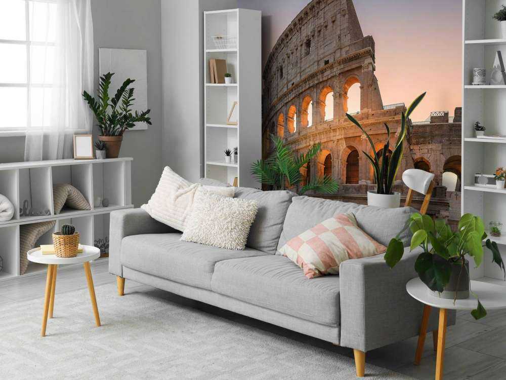 Colosseum i soluppgång