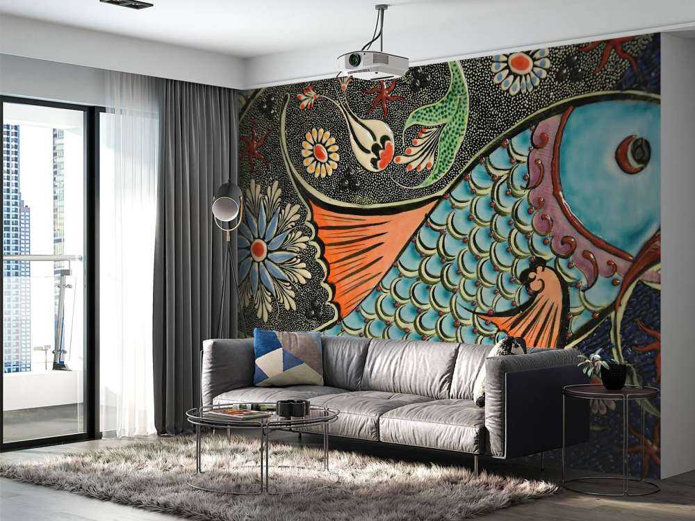 Mosaik fisk