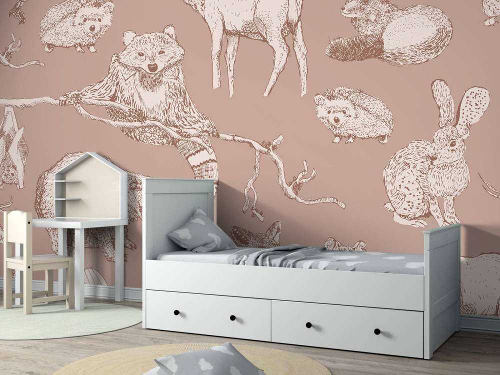 Skogs vänner rodnad