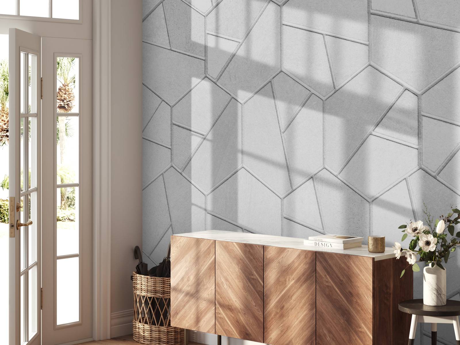 Hexagonal mosaik