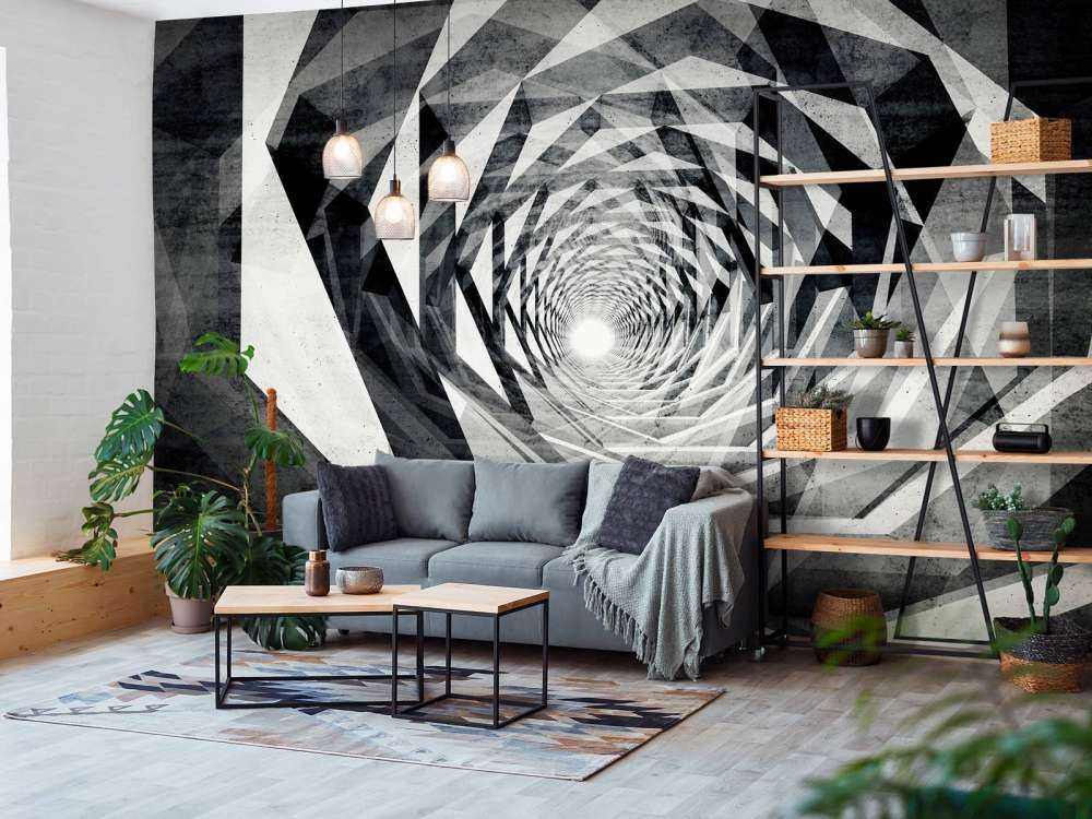 Abstrakt tunnel