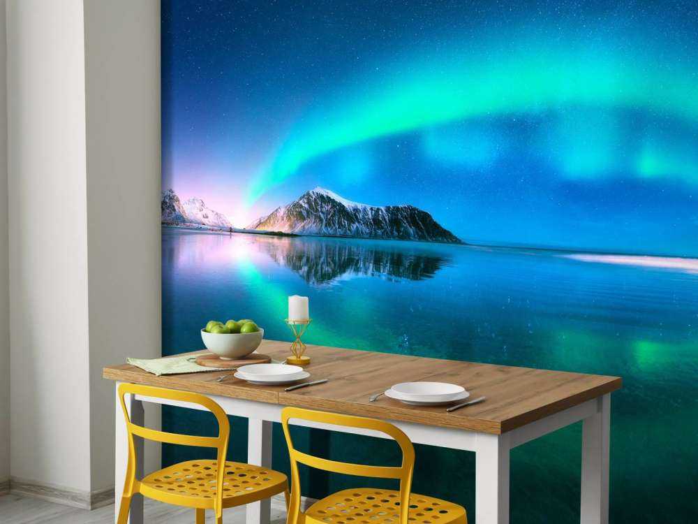 Reflekterat norrsken