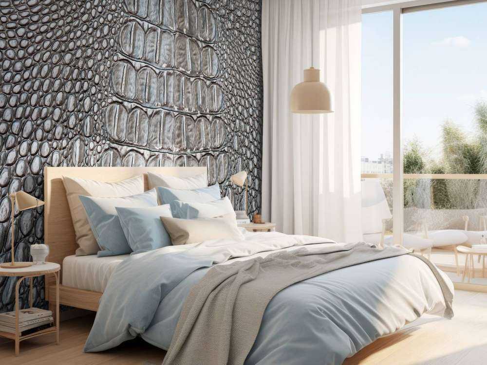 Tekstur krokodilleskind