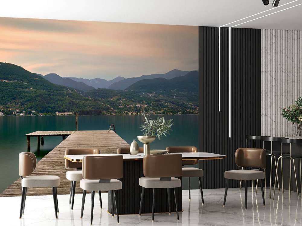 Anløbsbro ved Gardasøen