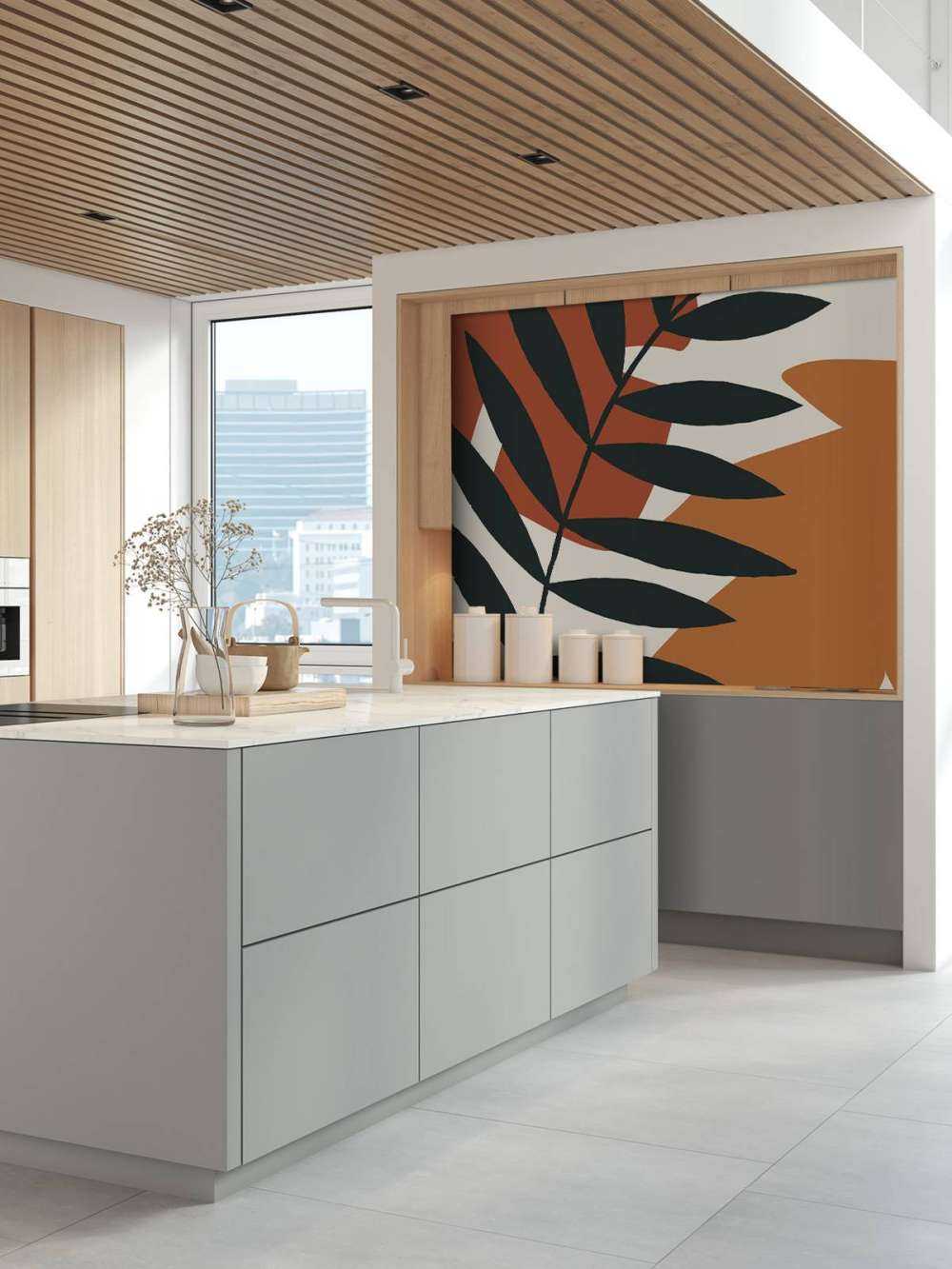 Minimalistisk plante