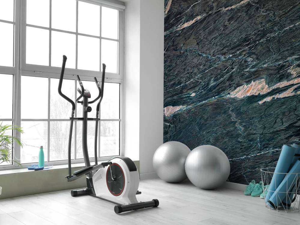 Marmor med bølget struktur