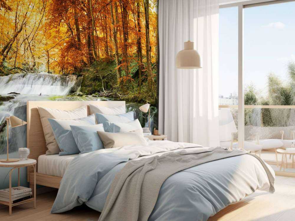 Vandfald om efteråret