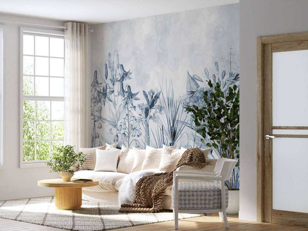 Monokrom Blomster Elegance