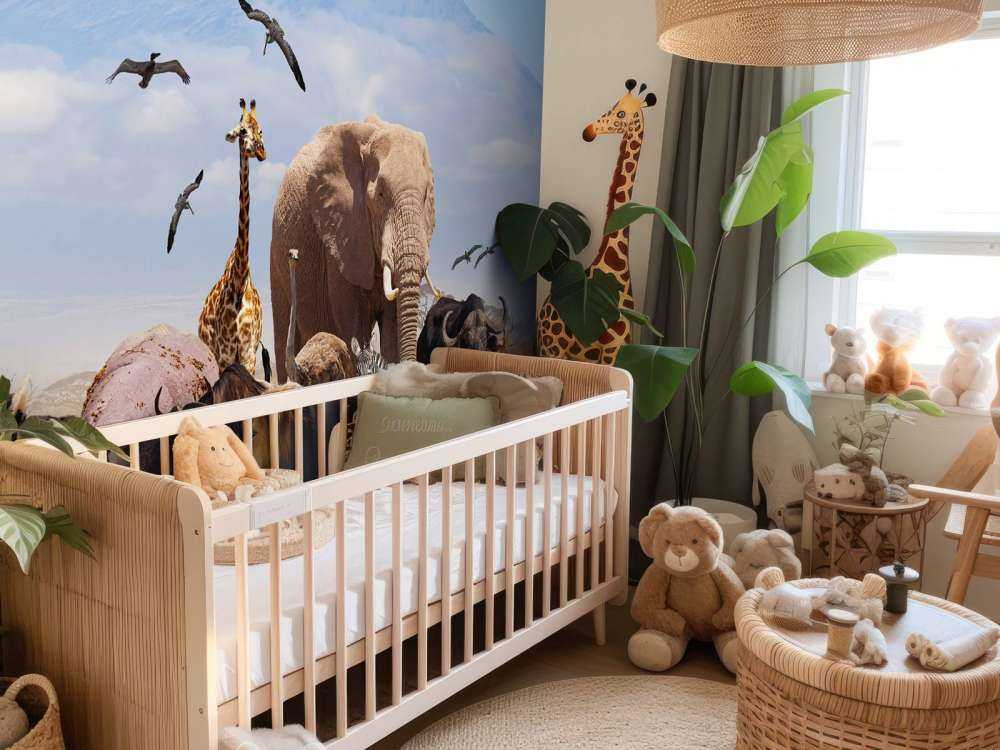 Afrikanske dyr på Kilimanjaro