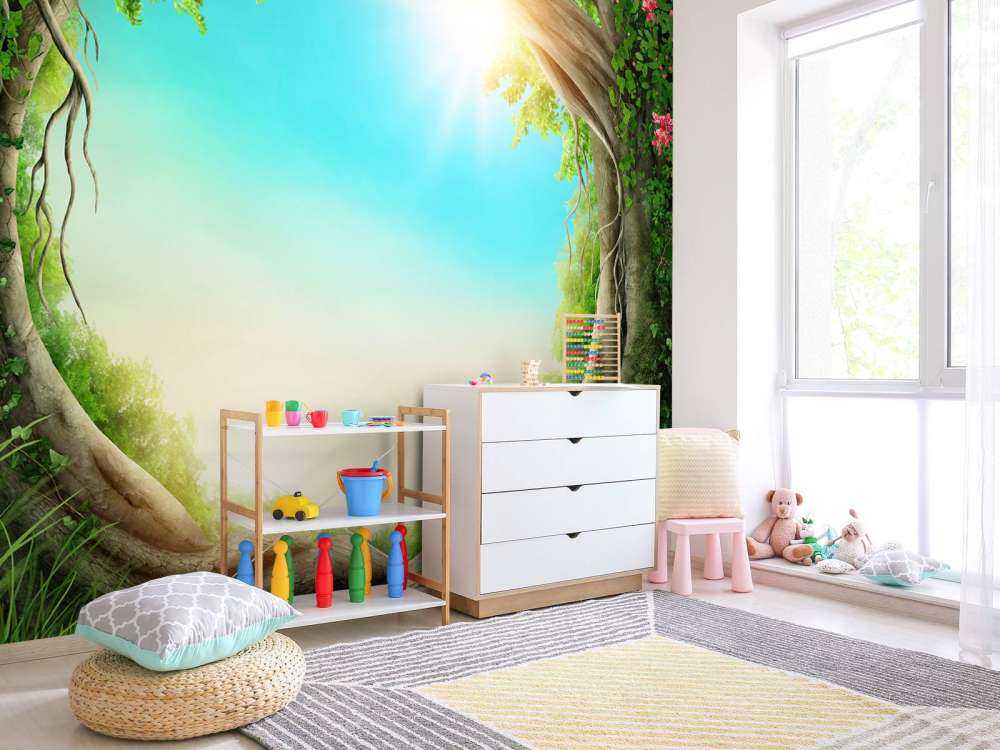 Farverig eventyrskov