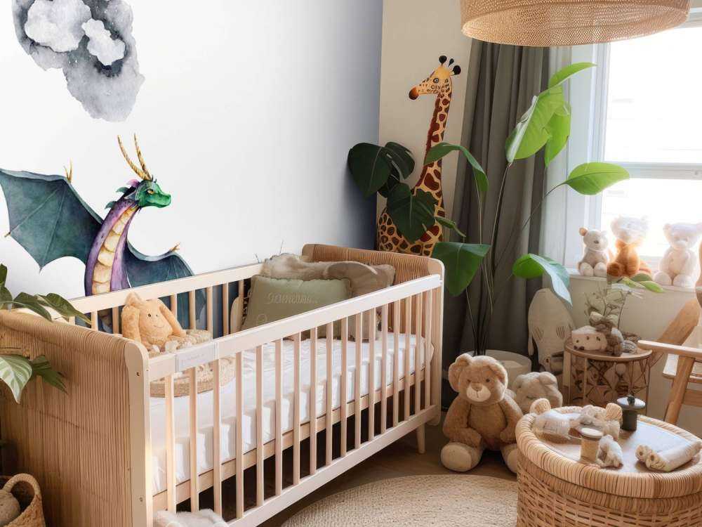 Akvarel drage i akvarel