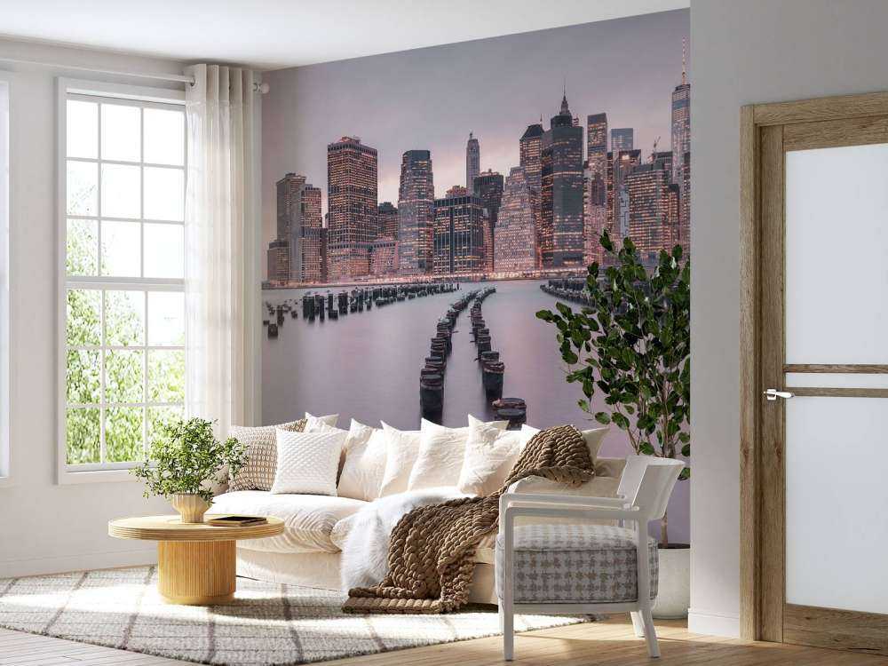 Bølgebrydere nær Manhattan