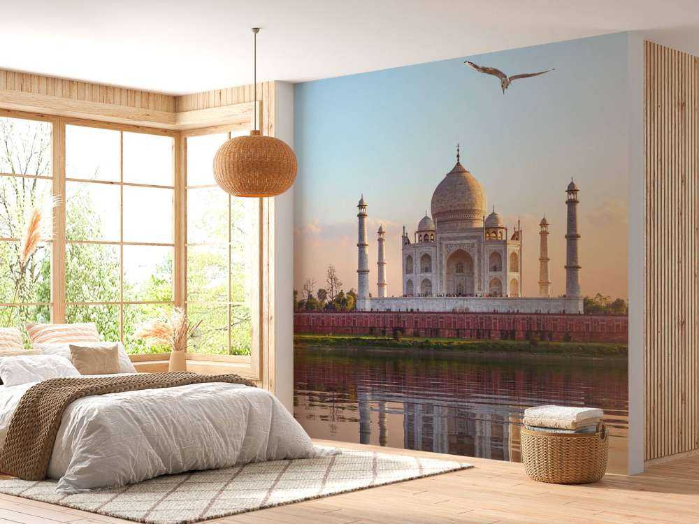 Taj Mahal om morgenen