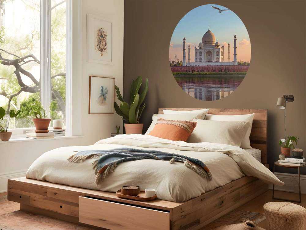 Taj Mahal om morgenen