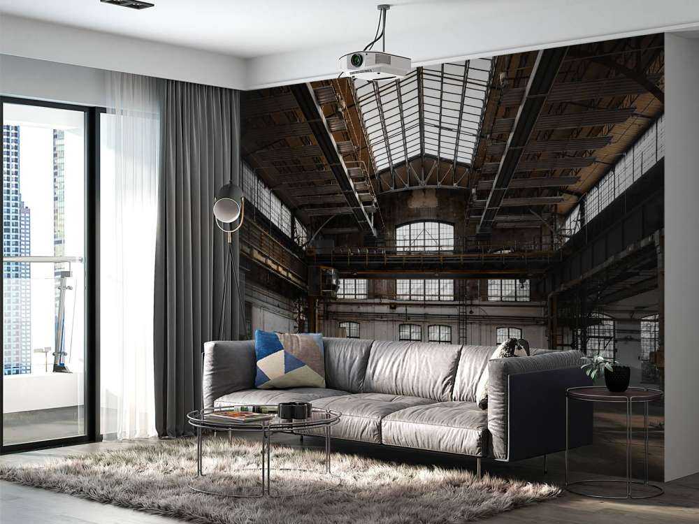 Forlatt industrihall