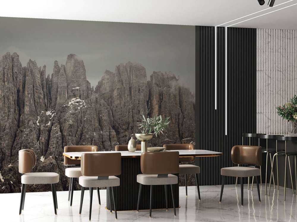 Fjelltopper i Dolomittene