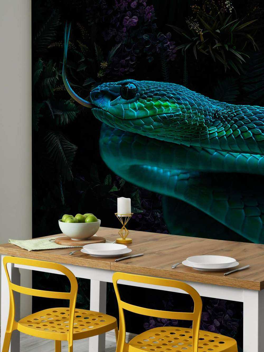 Jungle Snake Portrett