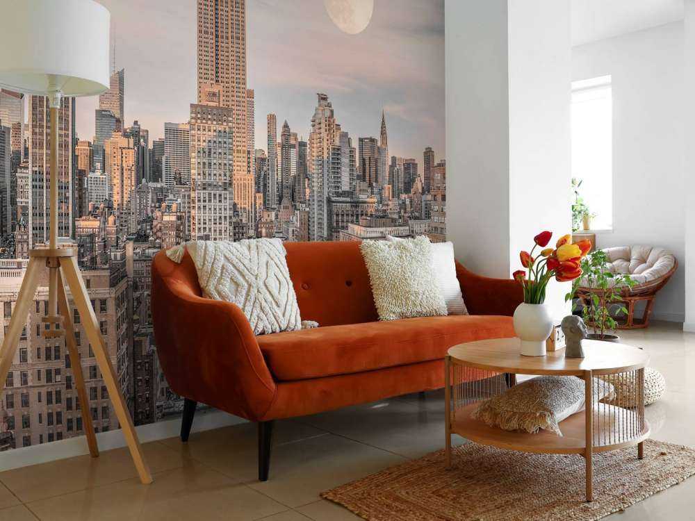 Empire State Building med skyline