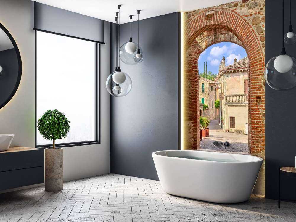 Passasje med dobbel bue