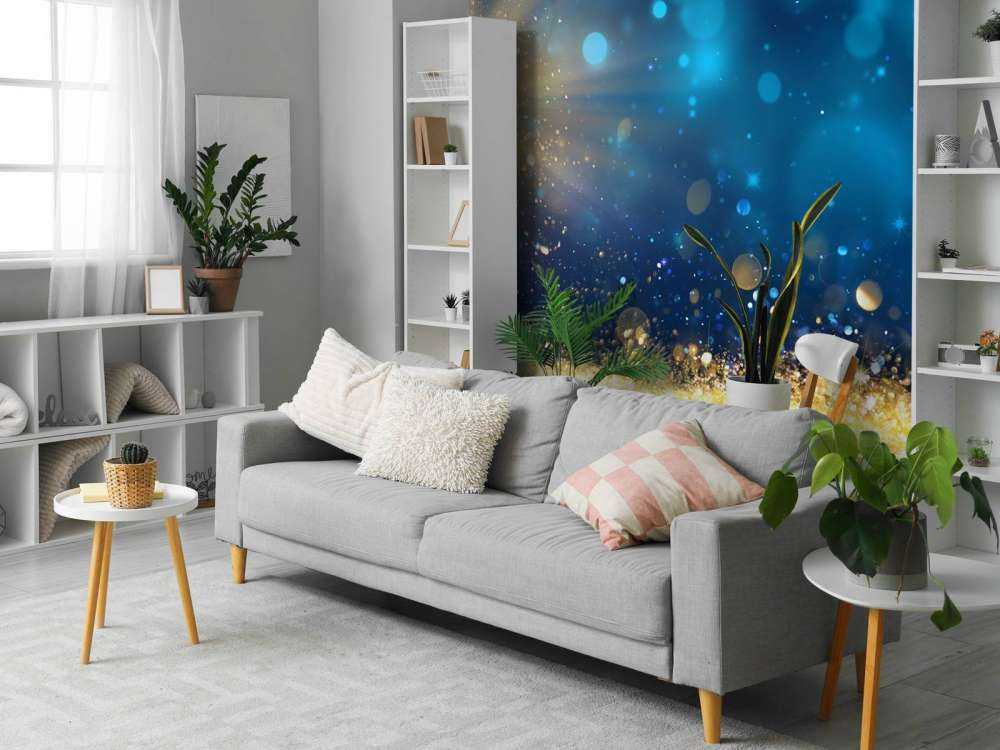 Stjerne i glitrende natt