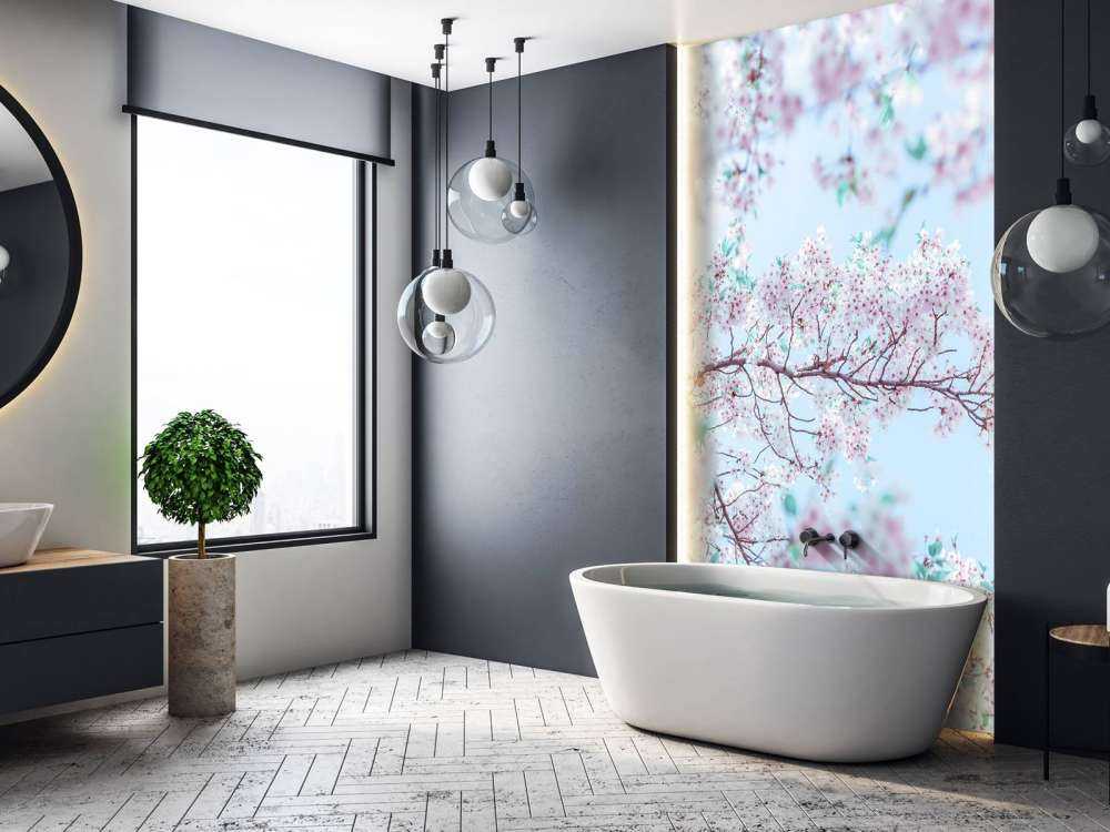 Sesambrød Nærbilde Hvitløkspalmer med blå himmel Palmetrær om sommeren Søt godteri