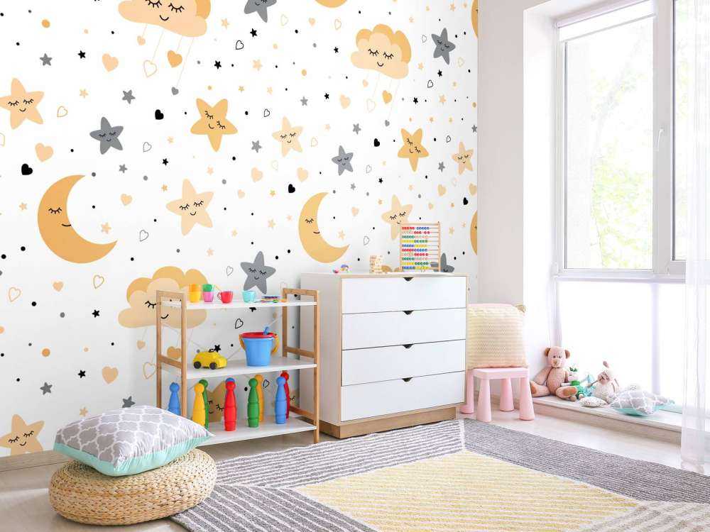 Skyer, måner og stjerner