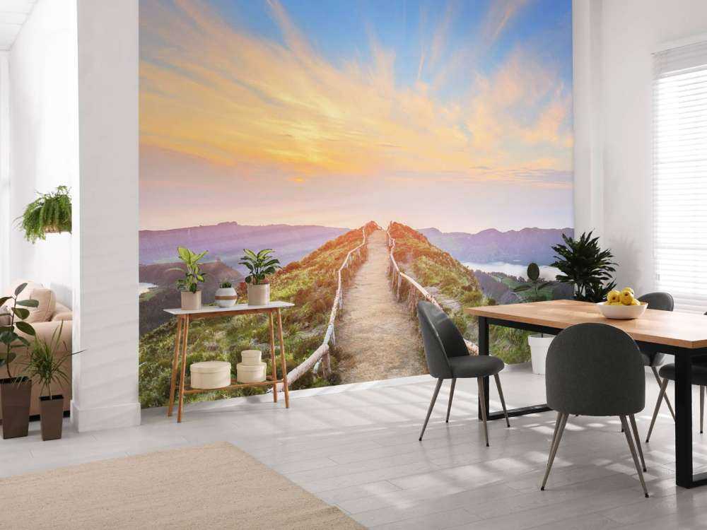 vakret fjellkjede i Portugal