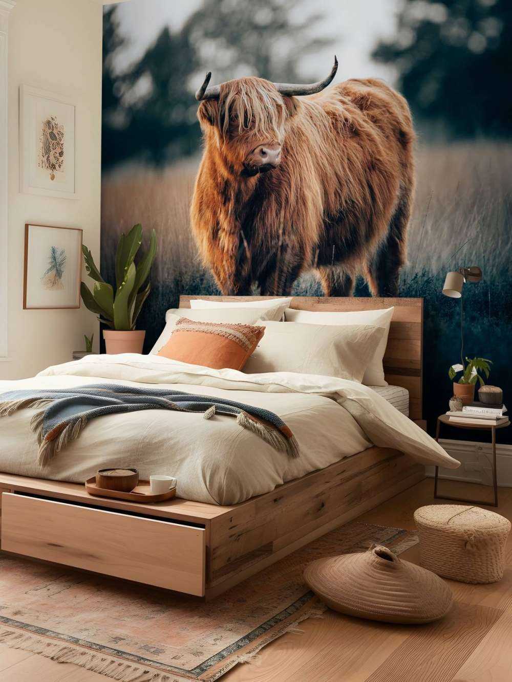 Portrett av høylandsfe