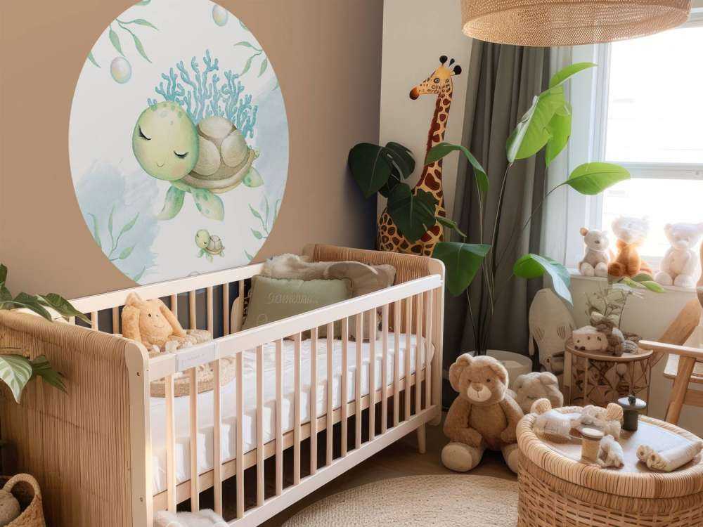 Skilpaddemamma og løveunge