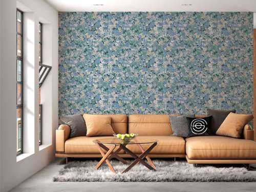 Floral Blossom Blue