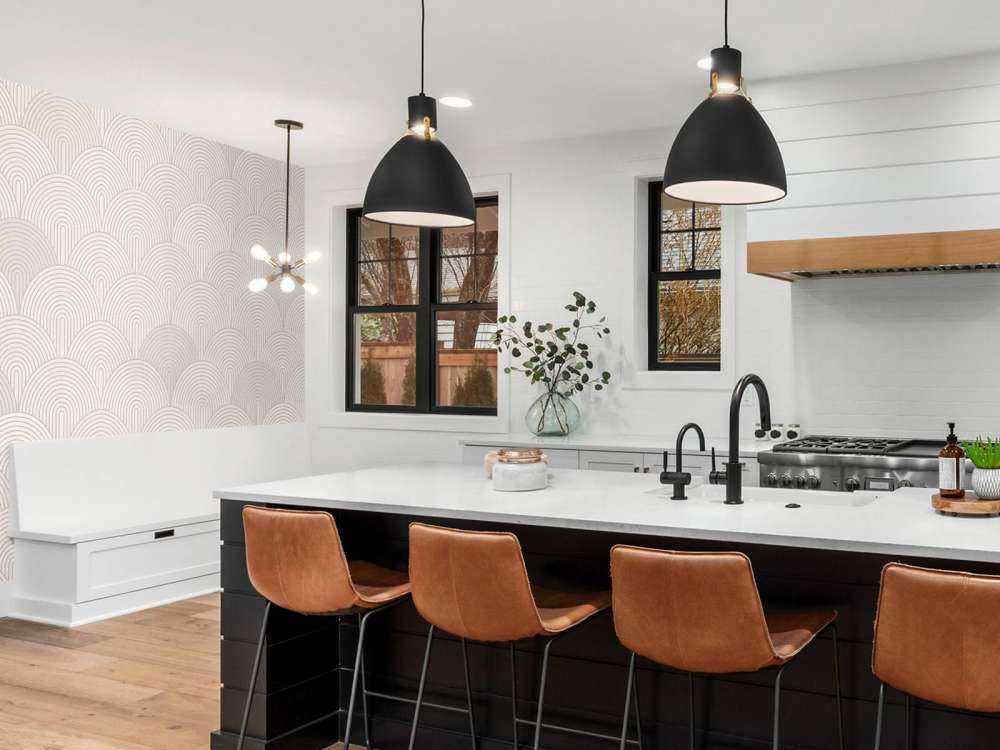 Boho Arches & Curves - nøytralt beige