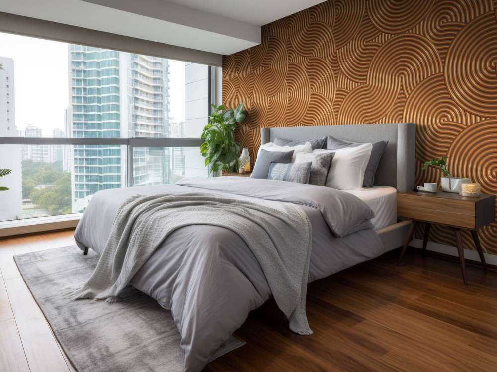 Metallbakgrunn med sirkler