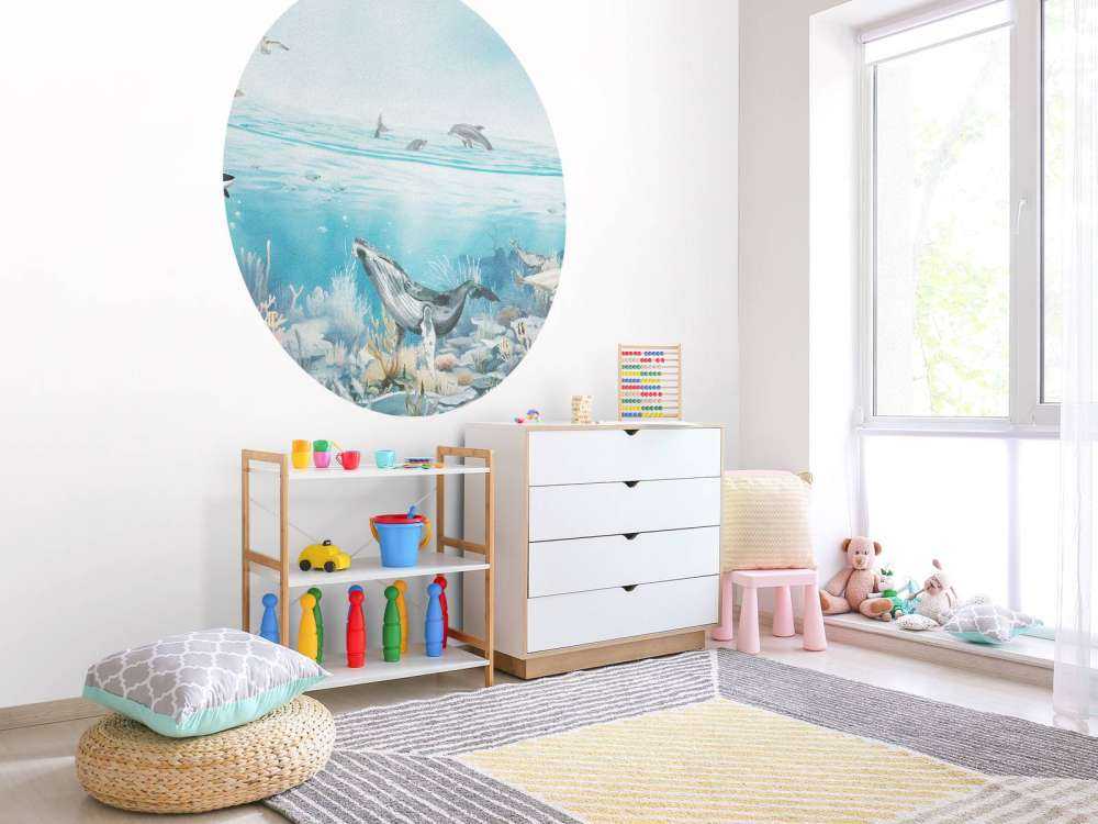 Havlandskap med Dyr i Farger