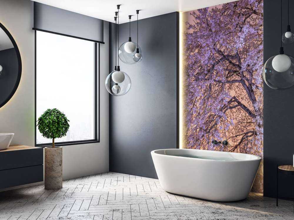 Blomstrer ved solnedgang