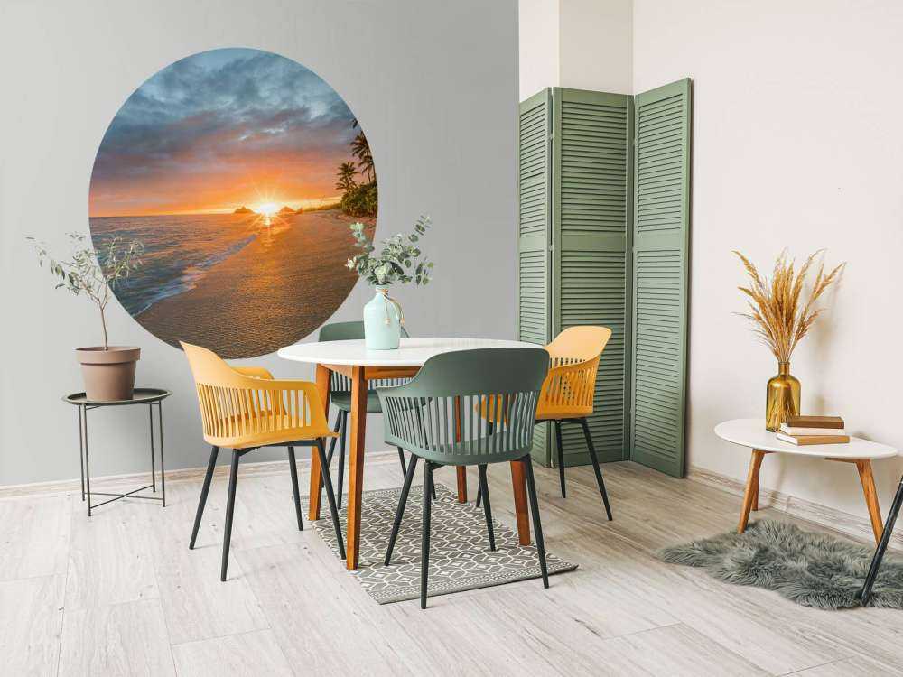 En strand på Hawaii