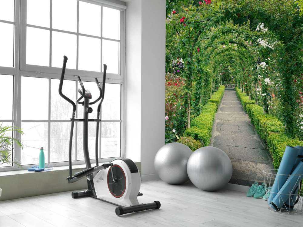 Sti gjennom rosenhagen