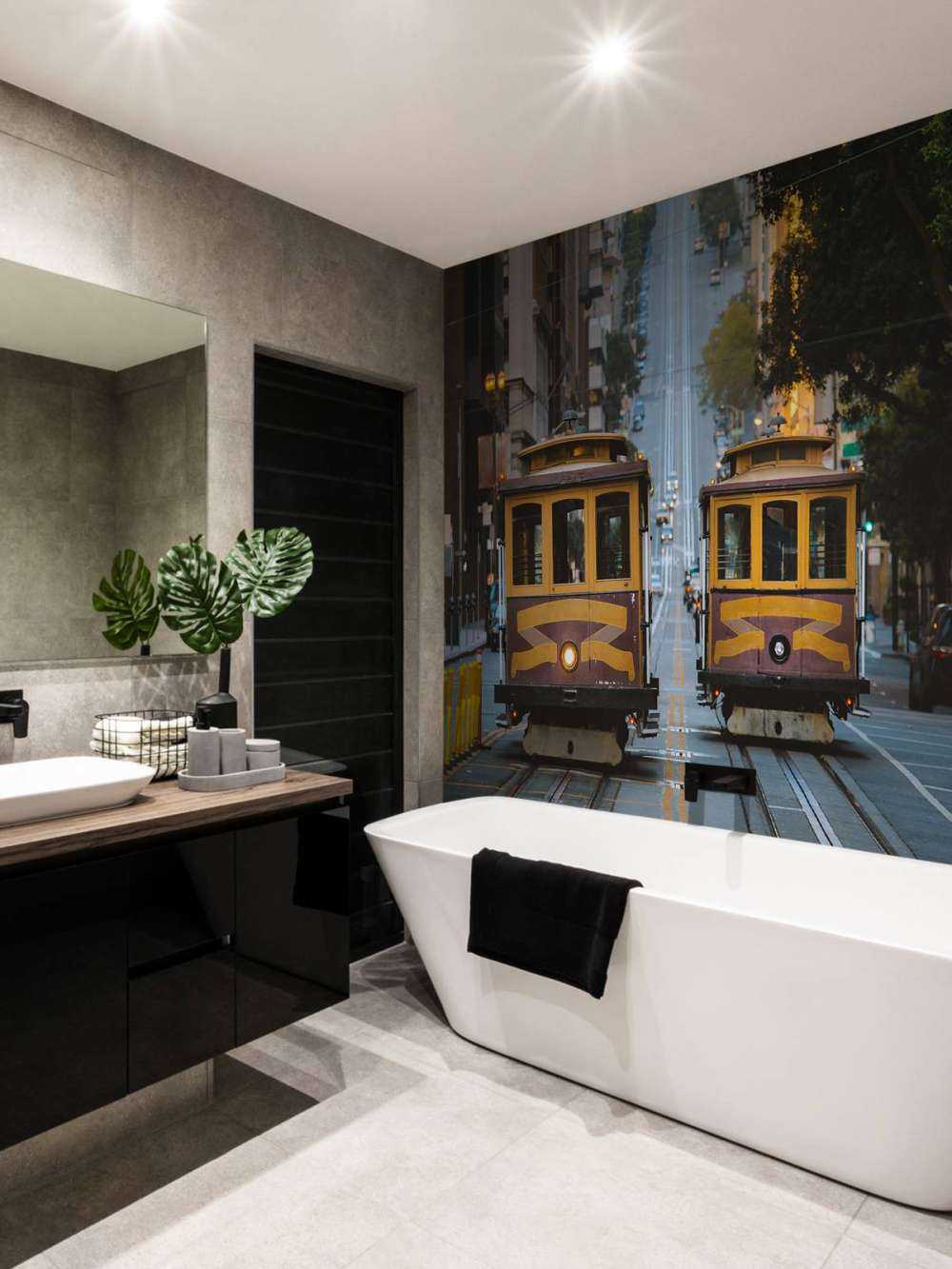 Gule trikker i San Francisco USA