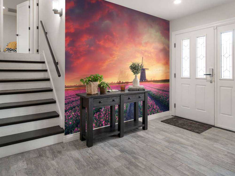 tulipanner med mølle