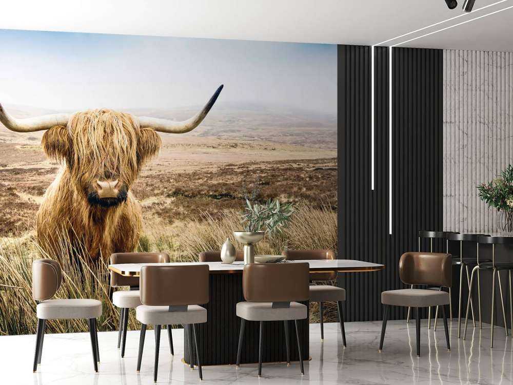 Skotsk hoglandare med vass