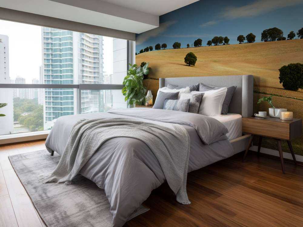 Träd i spanskt landskap