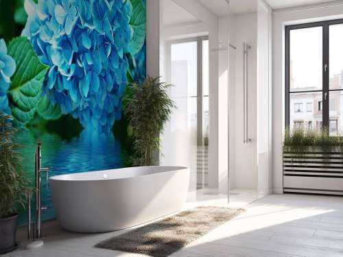 Hortensia i vatten