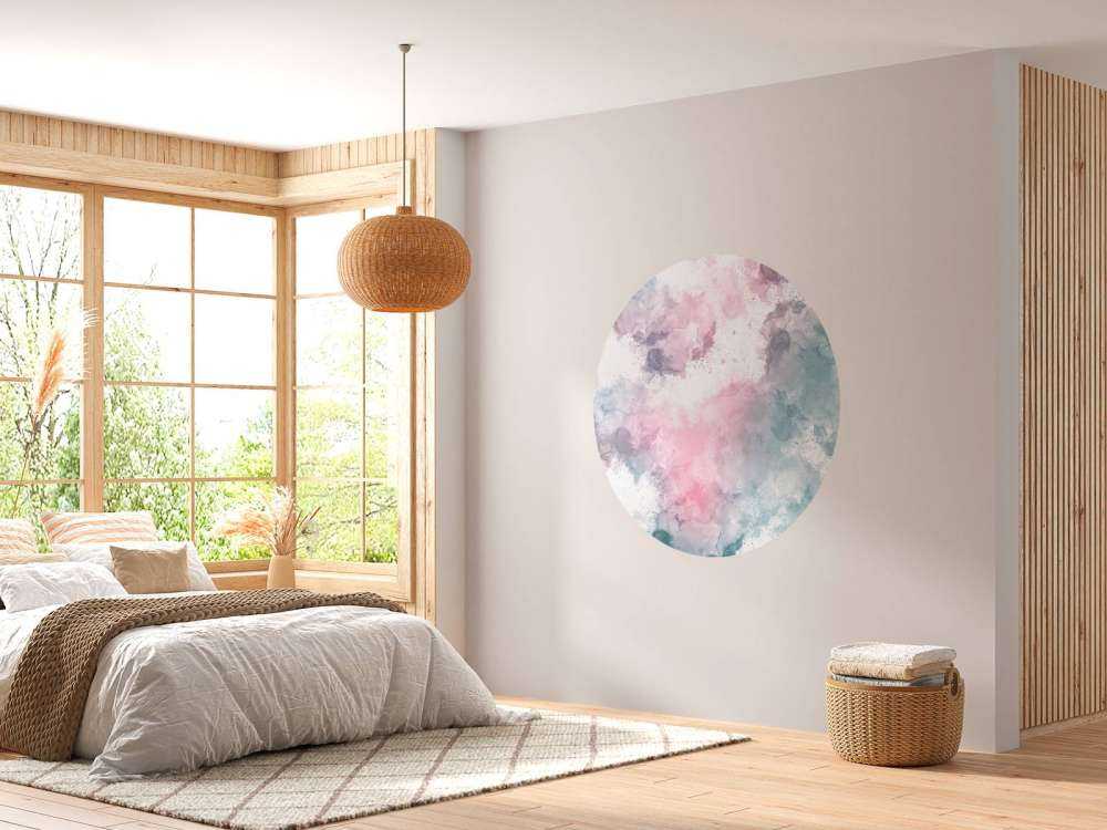 Grön rosa rök