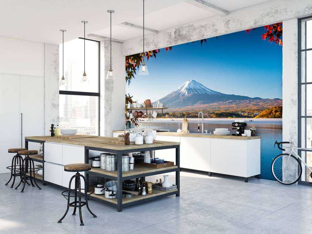 Mount Fuji på eftermiddagen